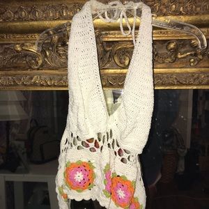 Knitted festival top